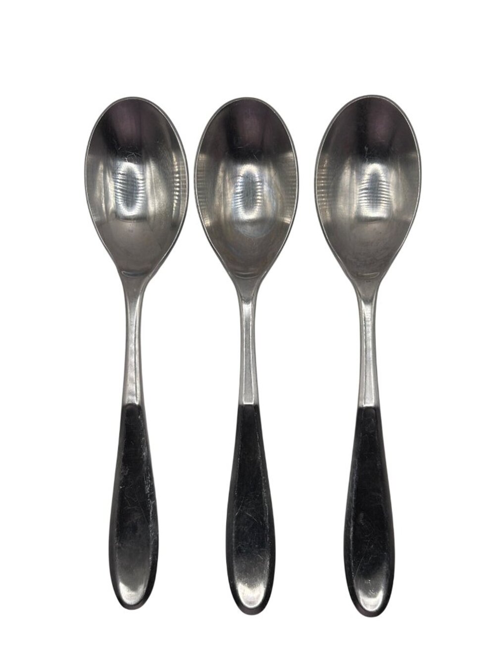 Retroneu Tivoli Contour Stainless Steel Soup Spoons Set Of 3 flatware Vintage
